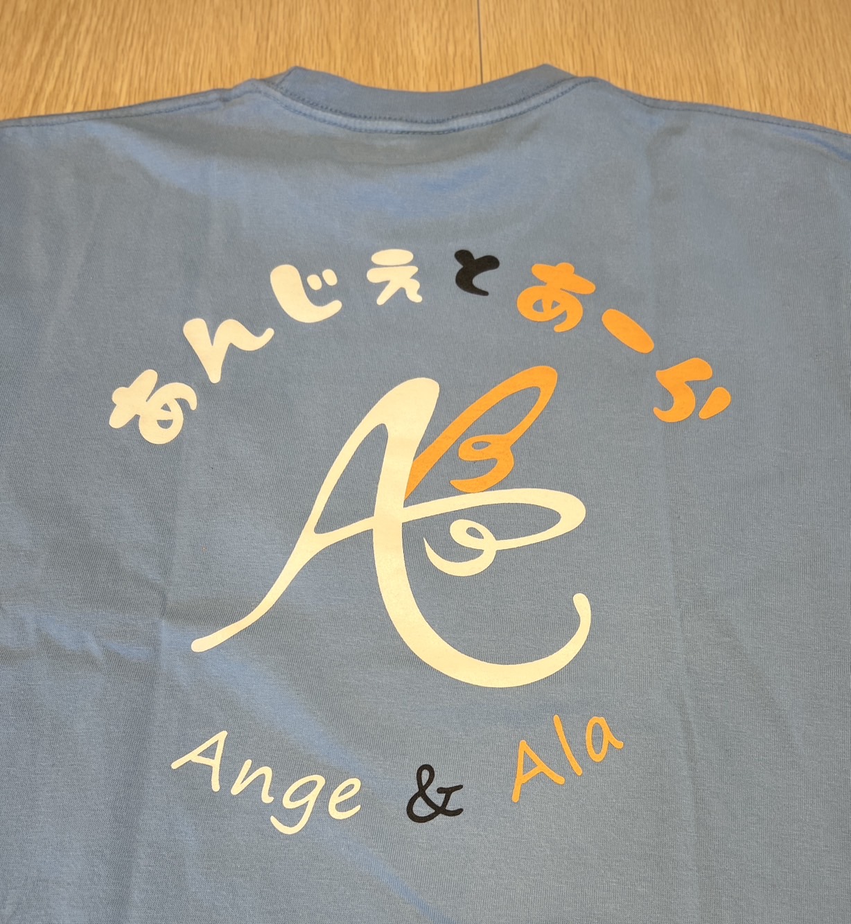 Tシャツ(ブルー) Mサイズ